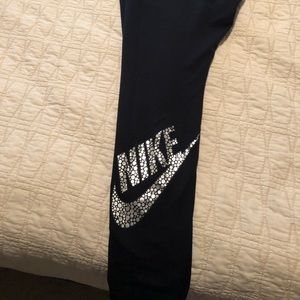 TWO Nike full length leggings- see description